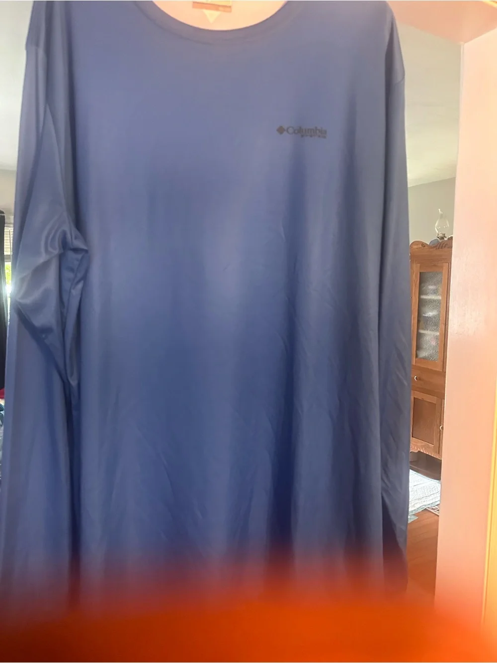Columbia Sportswear Blue Performance Crew Neck Top